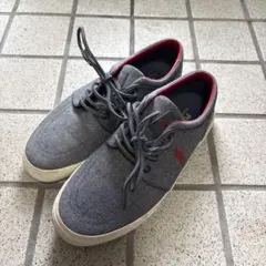 POLO RALPH LAUREN グレー スニーカー
