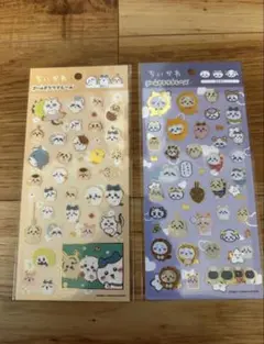 【新品未開封】ちいかわ ゴールドクリアシール 2種類セットのサムネイル