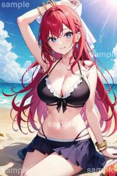 オリジナル美少女イラスト ポスター　A4サイズ　アニメ　GZ0065