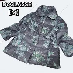 美品★DoCLASSE【ドゥクラッセ】花柄 ダウンジャケット 軽量 M