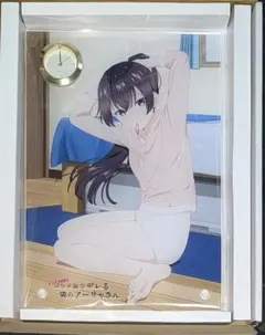 ロシデレ 有希 アニメ描き下ろしイラスト使用アクリルクロック