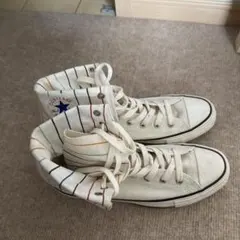CONVERSE ALL STAR ストライプハイカットスニーカー