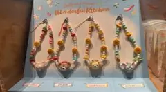 ダッフィーアンドフレンズ　ワンダフルキッチン　ストラップコンプリートセット