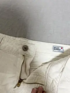 HEART MARKET ホワイト デニムミニスカート