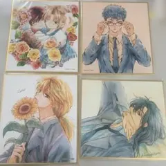 暁のヨナ 漫福ガチャ 色紙 4点セット