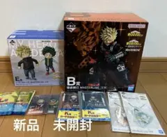 一番くじ 僕のヒーローアカデミア B賞 爆豪＆E賞 いずく＆かつきセット　10点