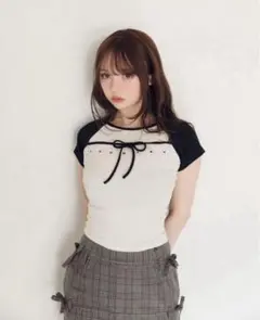 新品 andmary Alma ribbon Tシャツ トップス アルマリボン 2026年最新】andmary alma ribbon topsの人気アイテム - メルカリ