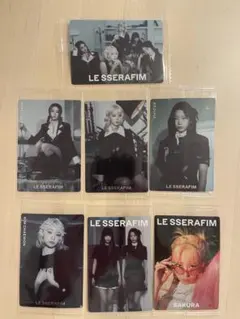 LE SSERAFIM CRAZY 7枚セット