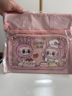 ラブブ キャラクター ピンクバッグ