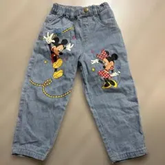 Disney ミッキー＆ミニー デニムパンツ 100