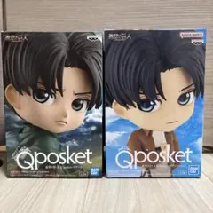 Qposket リヴァイ フィギュアセット 2体