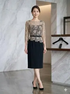 2026年最新】Tadashi Shoji レディース ノースリーブひざ丈ワンピース
