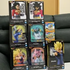 ドラゴンボールフィギュア7体 トミカ2個 まとめ売り