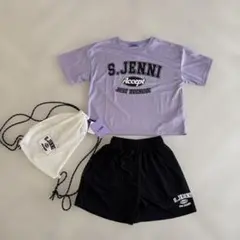 S.JENNI ラベンダー Tシャツ ショートパンツ セット
