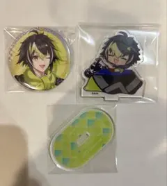 スイパラ　にじさんじ　ディティカ　ミニキャラアクリルスタンド　缶バッジ　伊波ライ