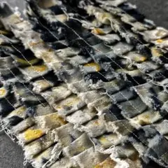 A75 ペイント染めデニム　スニペットロール　2メートル