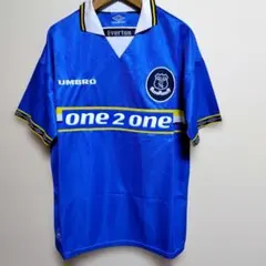 新品未使用】97/99 エヴァートン Umbro Lサイズ - メルカリ