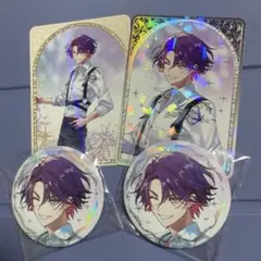 にじさんじ　アートオブにじさんじ　缶バッジ&カード渡会雲雀セット