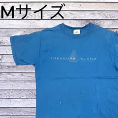 adidas Tシャツ M Treasure Island 古着 フェード
