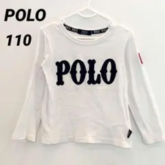POLO・ポロ❤長袖カットソー 100cm ホワイト