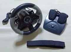 PS3用 ステアリングホイール3 ハンドルコントローラ 動作確認済 HORI