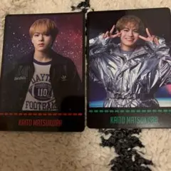 松倉海斗 Travis Japan 's travelers トレカ 2種セット