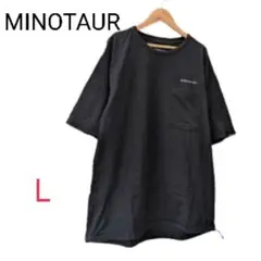 MINOTAUR INST. ミノトール Tシャツ L ブラック ポケットT