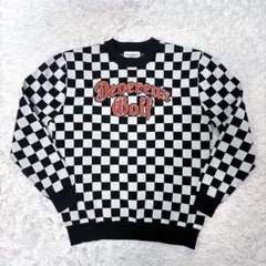 最新作 devereux golf ニットセーター チェッカー クルーネック 最新作 devereux golf ニットセーター チェッカー クルーネック