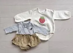 ベビー用ロンパース　2点まとめ売り