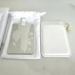 ディオール Dior ポケットミラー キルティングケース付き - メルカリ