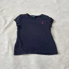 RALPH LAUREN 半袖Tシャツ ネイビー　ピンク 100cm