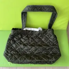 LAVENHAM キルティング トートバッグ カーキ