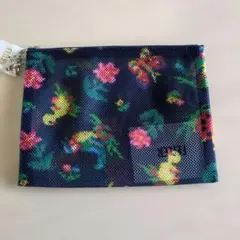 FEILER フェイラーハイジメッシュポーチMネイビー