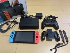Switch本体、純正プロコン、ケース、カバー、SDカードセット - メルカリ