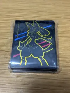 ルカリオ　海外　スリーブ 海外限定 ポケモンカードゲーム デッキシールド スリーブ