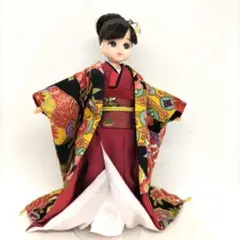 リカちゃんサイズハンドメイド着物