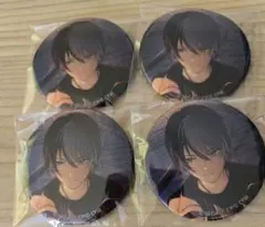 プロセカ　グリッター缶バッジ　36c 青柳冬弥4個