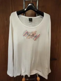 Paul Smith カラフル刺繍 長袖Tシャツ