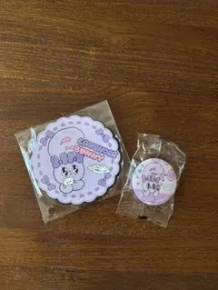 エスターバニー esther bunny くら寿司 コースターとバッジセット