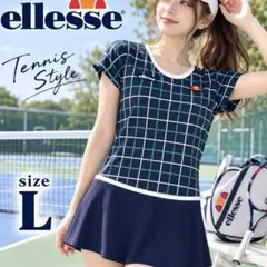 24美品　ellesse テニスウェア　ワンピースのサムネイル