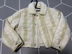 H&M キルティングコート