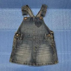 OshKosh デニムオーバーオールワンピース 12M