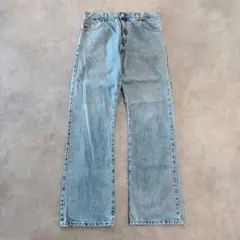 リーバイス517 Levis W34 フレアデニム 青 古着 00s 20036