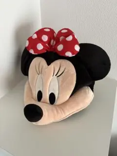ミニーマウス ぬいぐるみ帽子