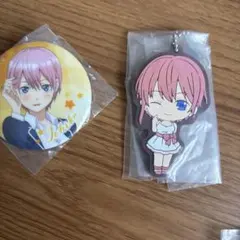 中野一花アクリルキーホルダーと缶バッジセット