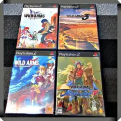 PS2ソフト【状態良し★動作確認済】ワイルドアームズシリーズ ４本セット