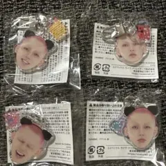 TREASURE 顔アクキー　カプセルトイ　喜怒哀楽　ヒョンソク　コンプリート