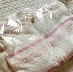 新品未使用ジェラートピケ ボーダー福袋 もこもこパーカー&ショートパンツ セット