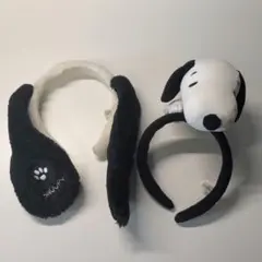 スヌーピー カチューシャ 2点セット
