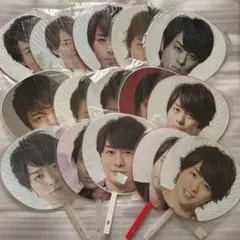 【 レア有 】嵐 ARASHI 櫻井翔 ジャンボ うちわ まとめ売り セット